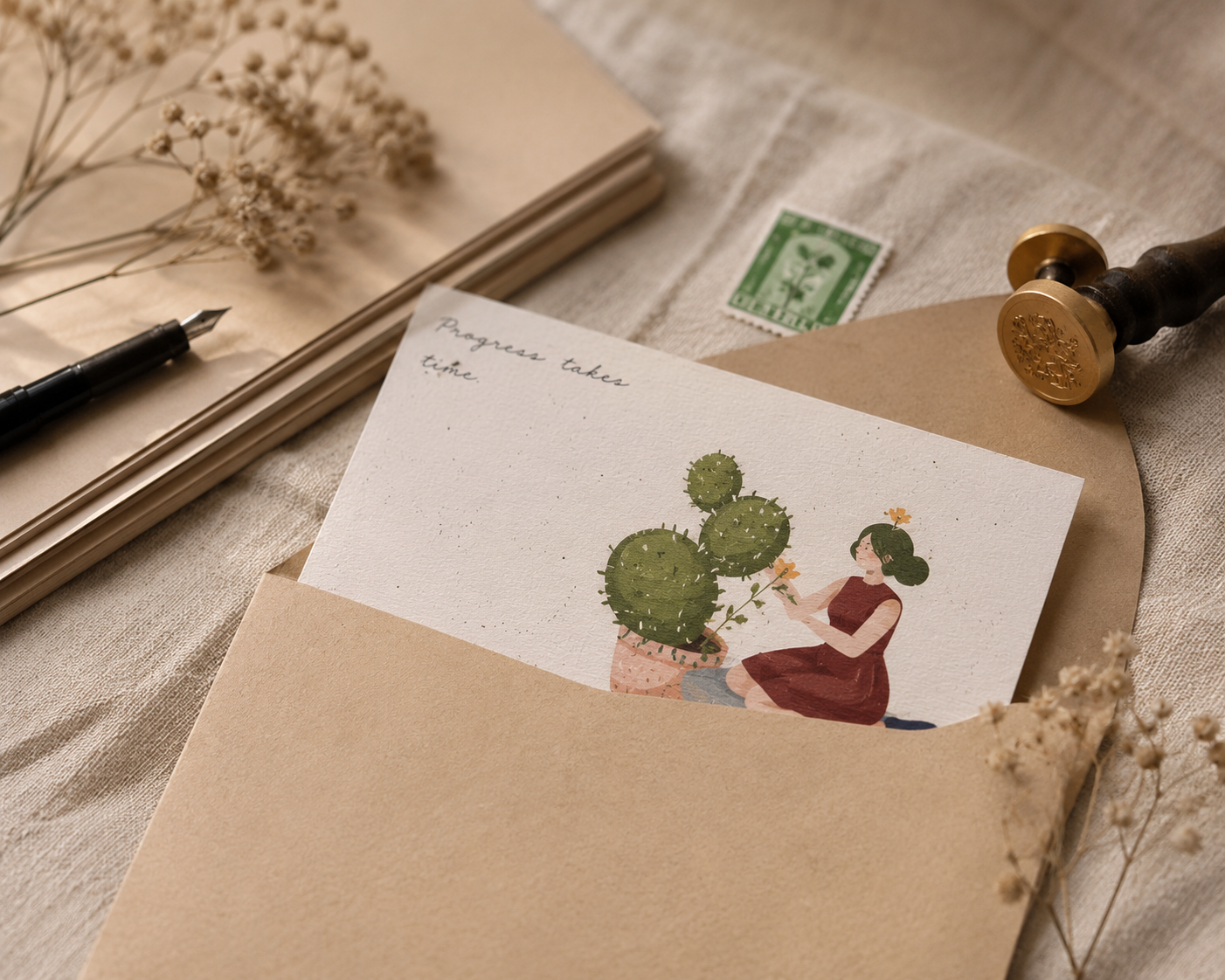 A postcard